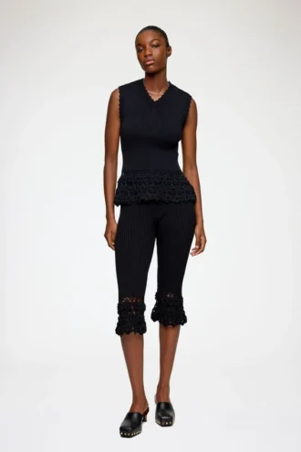 Pants in Cotton Crochet Pants in Cotton Crochet