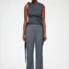 Pants in Grey Wool Melange Pants in Grey Wool Melange