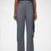 Pants in Grey Wool Melange Pants in Grey Wool Melange
