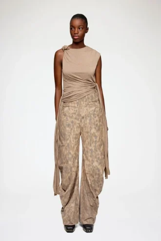 Pants in Printed Cotton