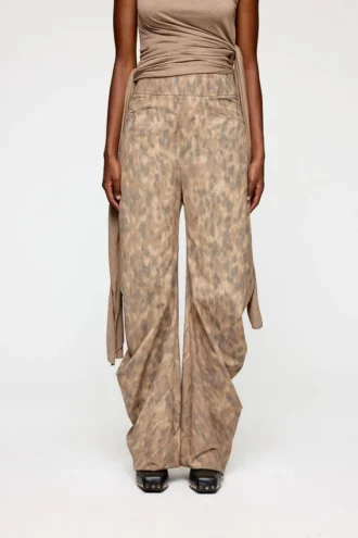 Pants in Printed Cotton