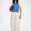 Pants in White Cotton Pants in White Cotton