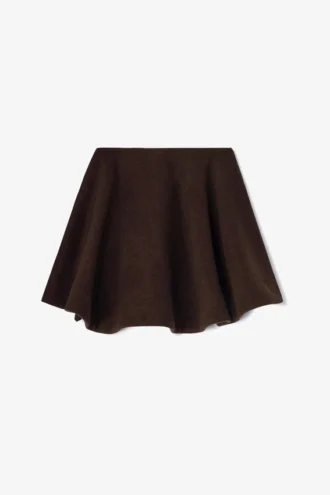Peacoat Wool Circle Skirt