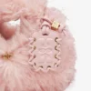 Pink Fur Mini Hobo Bag