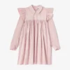 Pink Mini Shirt Dress