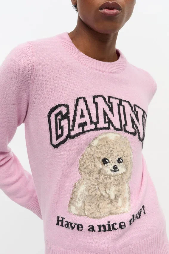 Pink Poodle Sweater Pink Poodle Sweater