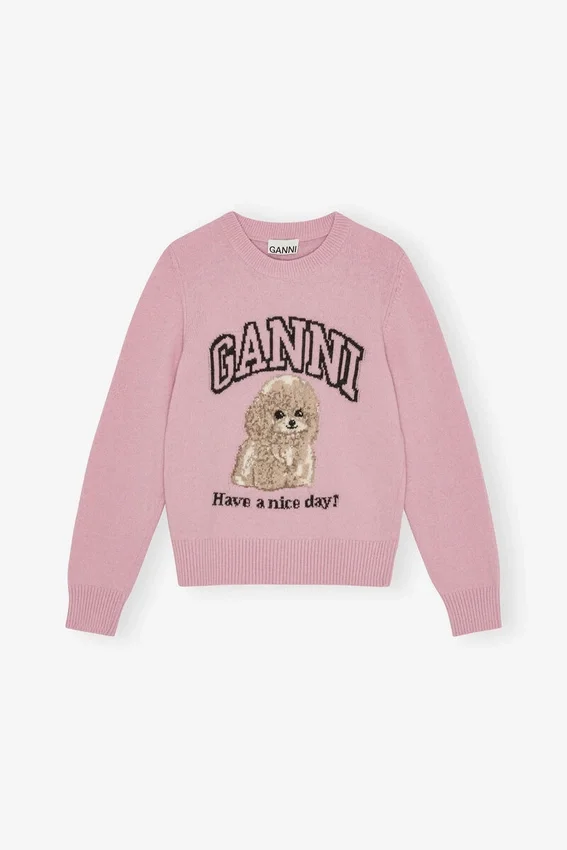 Pink Poodle Sweater Pink Poodle Sweater