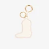 Pink Western Boot Keyring