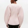 Pink Wool Blazer Pink Wool Blazer