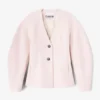 Pink Wool Blazer Pink Wool Blazer