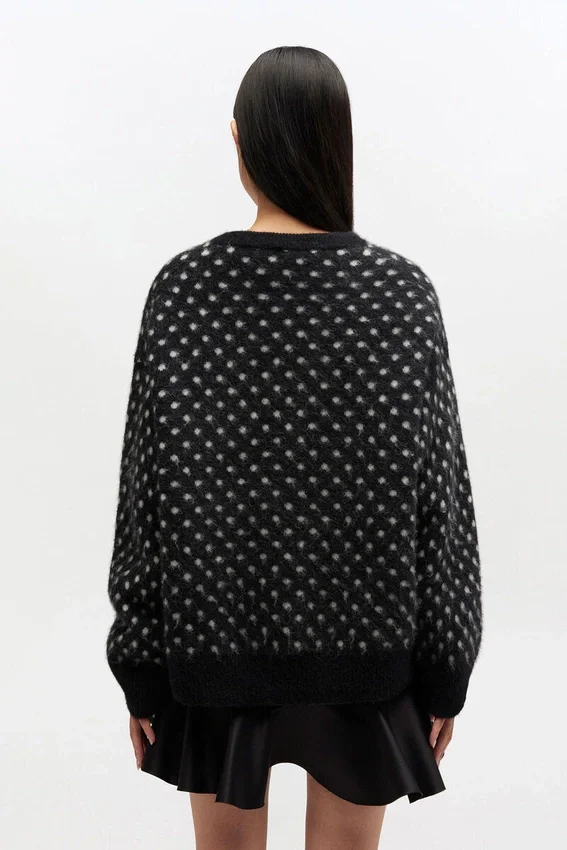 Polka Brushed Sweater Polka Brushed Sweater