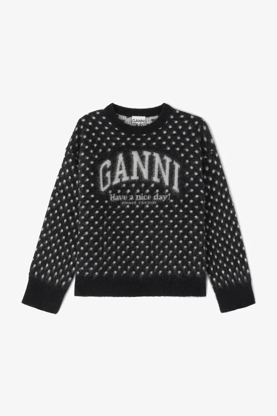 Polka Brushed Sweater Polka Brushed Sweater