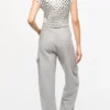 Polka-Dot Satin Corset Blouse Polka-Dot Satin Corset Blouse