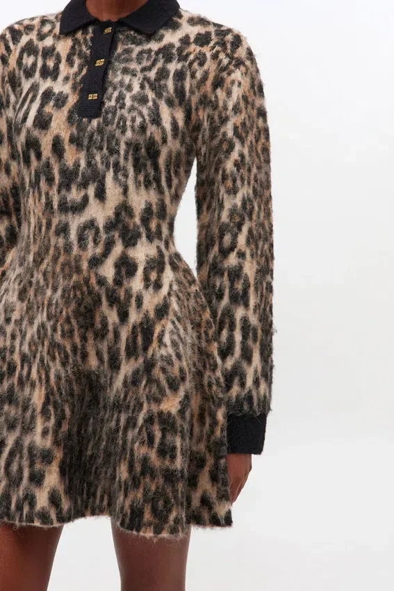 Polo Dress in Leopard Polo Dress in Leopard