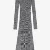 Polo Dress in Spacedyed Knit