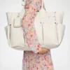 Posy Bag in White Ostrich Posy Bag in White Ostrich