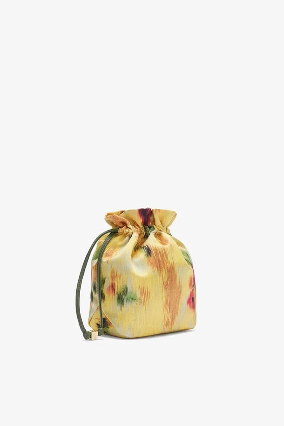 Pouch in Printed Taffeta Pouch in Printed Taffeta