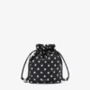 Printed Bou Bucket Pouch with Dots
