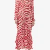 Printed Light Georgette Maxi Dress Printed Light Georgette Maxi Dress