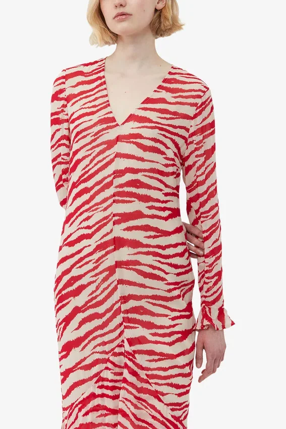 Printed Light Georgette Maxi Dress Printed Light Georgette Maxi Dress