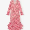 Printed Light Georgette Maxi Dress Printed Light Georgette Maxi Dress