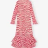 Printed Light Georgette Maxi Dress Printed Light Georgette Maxi Dress
