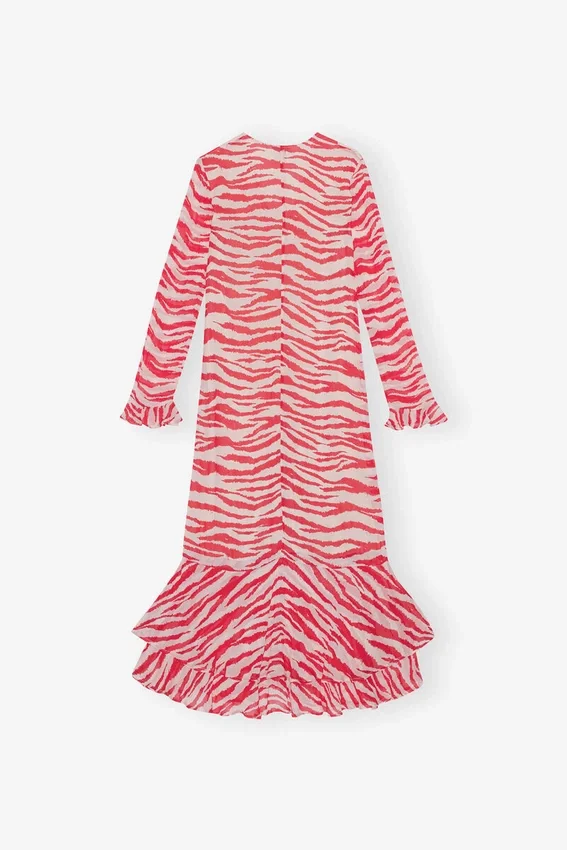 Printed Light Georgette Maxi Dress Printed Light Georgette Maxi Dress