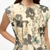 Printed Marl Mesh Corset Mini Dress Printed Marl Mesh Corset Mini Dress