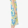 Printed Mesh Slip Dress Printed Mesh Slip Dress