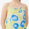 Printed Mesh Slip Dress Printed Mesh Slip Dress