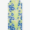 Printed Mesh Slip Dress Printed Mesh Slip Dress