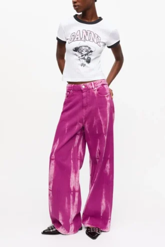 Purple Overdyed Marri Jeans