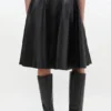 Recycled Leather Skirt Recycled Leather Skirt