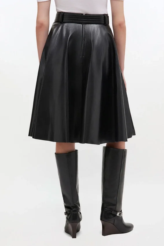 Recycled Leather Skirt Recycled Leather Skirt