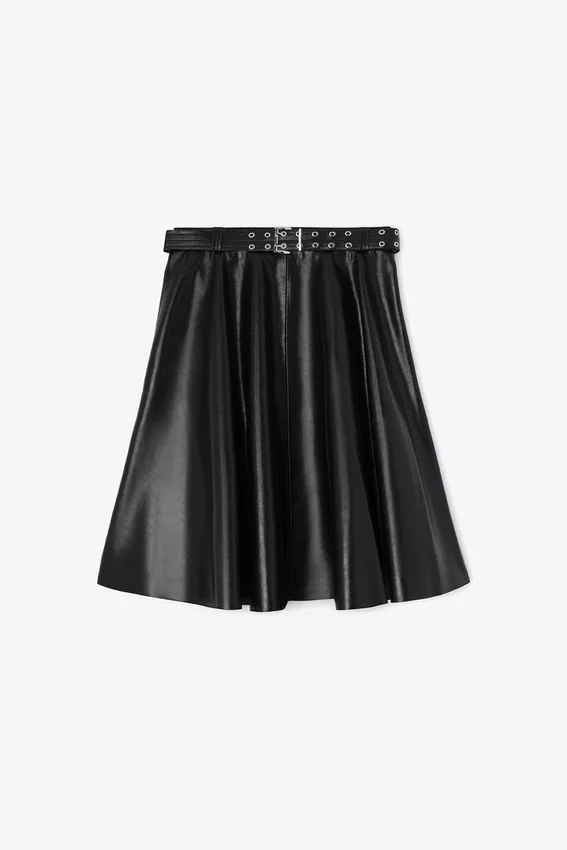 Recycled Leather Skirt Recycled Leather Skirt