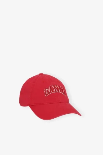 Red Canvas Cap