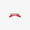 Red Eyelet Bow Barrette