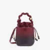 Red Gradient Mini Bou Bucket Bag Red Gradient Mini Bou Bucket Bag
