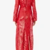 Red Sequins Maxi Dress Red Sequins Maxi Dress