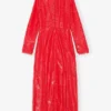 Red Sequins Maxi Dress Red Sequins Maxi Dress