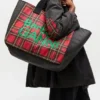 Red Tartan Tote