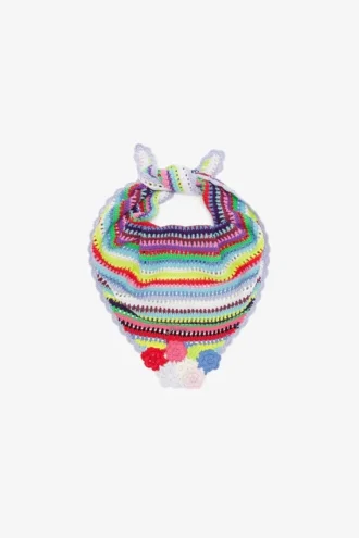 Scarf in Striped Crochet