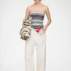 Scarf in Striped Crochet