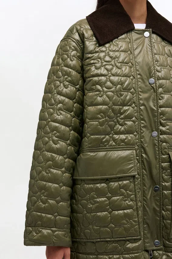 Shiny Quilt Midi Jacket Shiny Quilt Midi Jacket