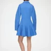 Shirt Dress in Blue Cotton Shirt Dress in Blue Cotton