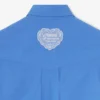 Shirt Dress in Blue Cotton Shirt Dress in Blue Cotton