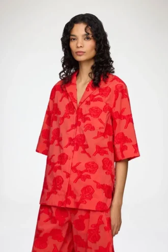 Shirt in Red Fil Coupe