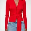 Shirt in Red Marl Mesh Shirt in Red Marl Mesh