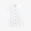 Short Cotton Ruffle Shirt