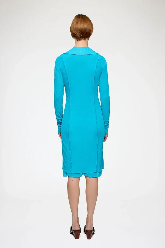 Short Dress in Marl Mesh Short Dress in Marl Mesh